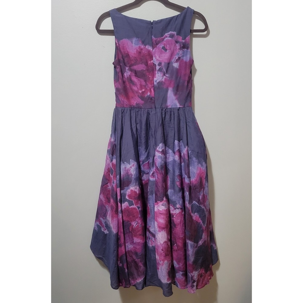 Vintage Lela Rose from Neiman Marcus Silk Blend Dress Size 2 - Picture 2 of 6